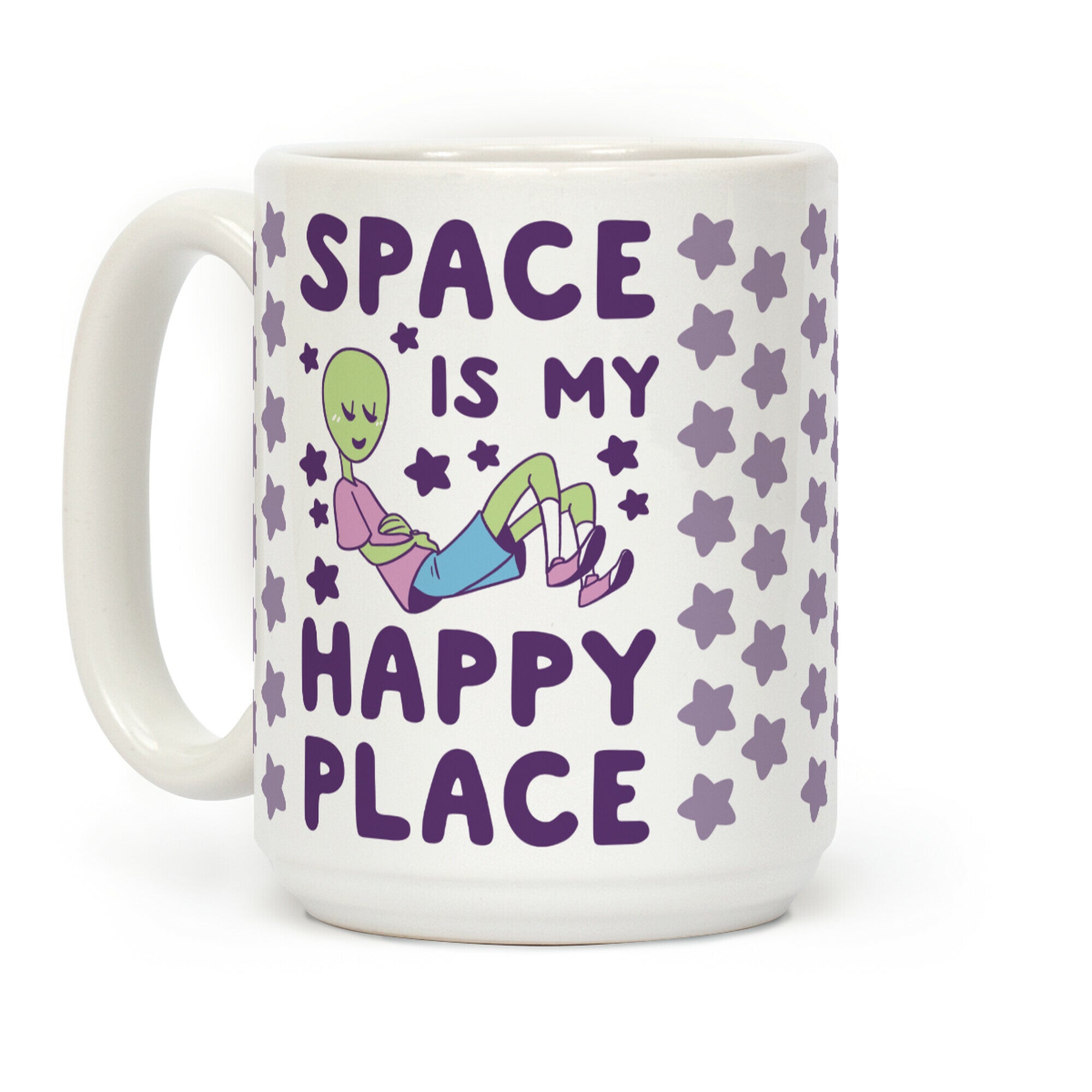 Space is my Happy Place Coffee Mug